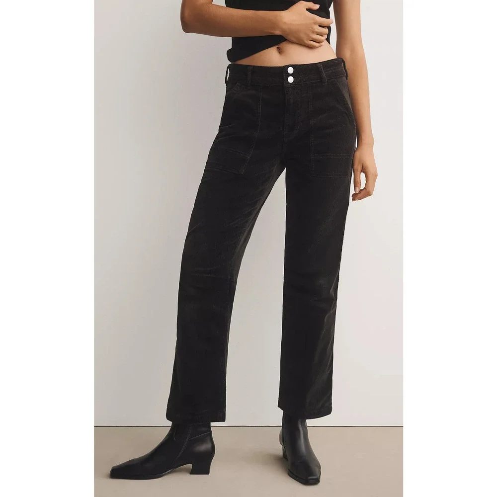 New Anthropologie Pilcro Wanderer Corduroy Pants - 26 waist - Picture 2 of 3